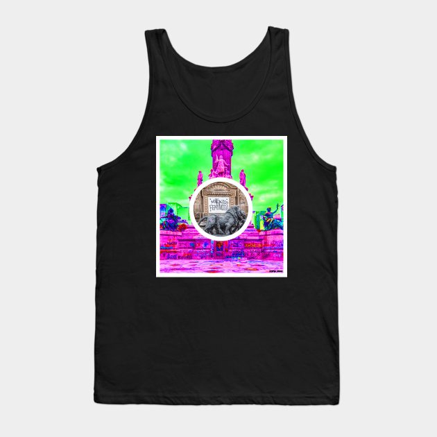 international women rights movement in mexico Tank Top by jorge_lebeau